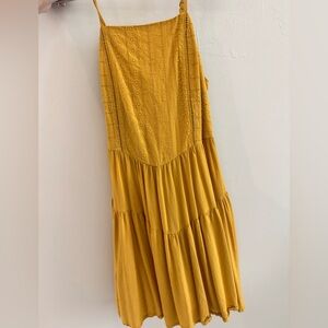 Wild Fable Mustard Textured Top